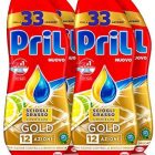 Pril Gold Gel lavastoviglie Sciogli Grasso Limone & Lime, Detersivo lavastoviglie con sgrassatore attivo, 264 lavaggi, 8 x 600 ml