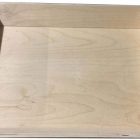 Cassetta contenitore lievitazione impasto pizza napoletana contenitore in legno multistrato madia con sponde asse legno 50x35x7 h