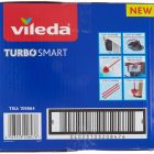 Vileda New Mocio turbo smart con secchio a pedale + 3 ricambi inclusi in microfibra