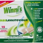Winni's Naturel Tabs Lavastoviglie -Pastiglie pasticche 15 tabs (240g)