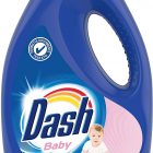 Dash detersivo liquido baby 18 lavaggi, lavatrice dermatologicamente testato per le pelli sensibili - 990 ml