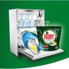 Fairy Original Tutto in Uno Detersivo in Caps per Lavastoviglie, Limone,80 Lavaggi