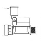 Elettrovalvola a solenoide 100 Fastsystem rain .Membrana con corpo in nylon e fibra di vetro PA6 30%.