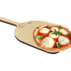 Euroshoppingonline Pala Pizza in Legno Naturale Multistrato Personalizzabile Professionale 80 cm con Manico Boss della maddia maidda Madia Adatto per Forno casa Pane rustici