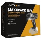 Avvitatore a impulsi senza spazzole a batteria Batavia 18V Li-Ion | Collezione Maxxpack